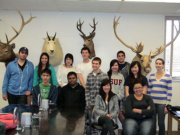 RCP Students 2010-2011 From left to right: (standing) Ary, Christina, Van, Matt, Tyler, Sylvia, Sean, Bonnie, and Simona; (sitting) Danny, Vinod, Michelle, and Cindy. (Not shown: Reza, Carlyn, and Stephanie D.)