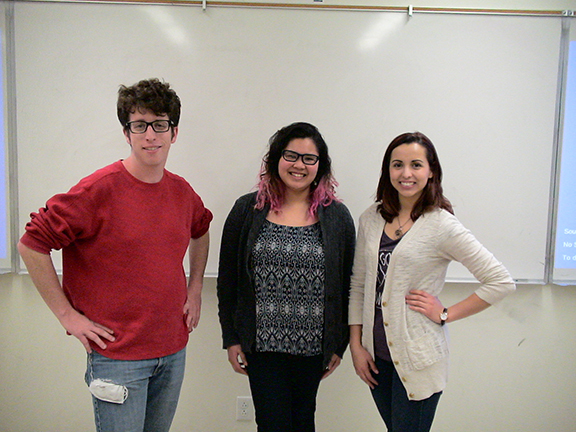 RCP Students 2014-2015 Chase, Criselda and Carina