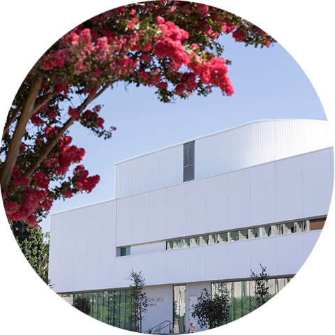 Facade of Visual Arts Building