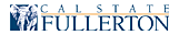 CSUF White Logo
