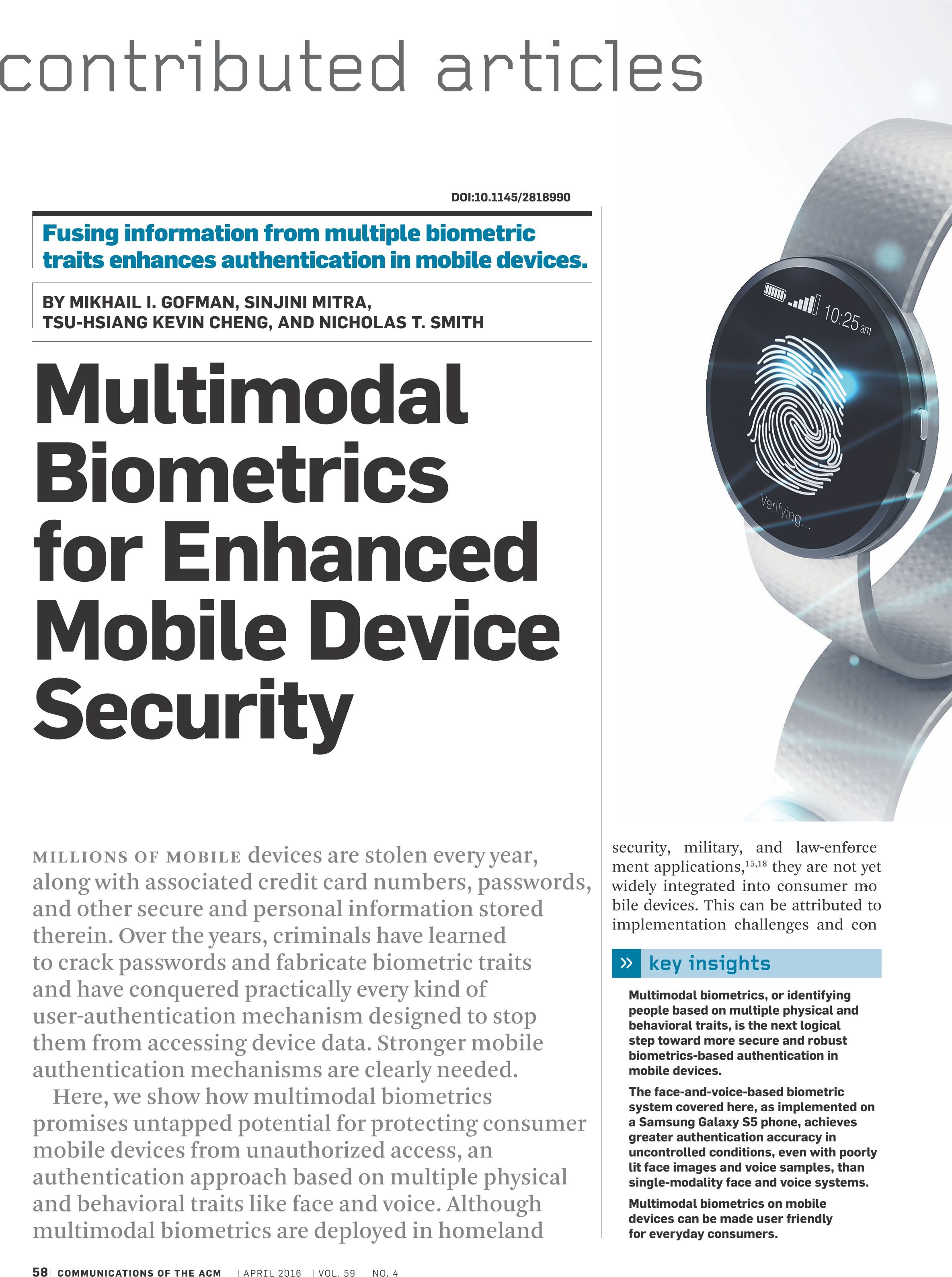 biometrics research paper Biometrics is the technical term for body adaptive biometrics have received a significant attention from the research in his paper in harvard. biometrics research paper Biometrics is the technical term for body adaptive biometrics have received a significant attention from the research in his paper in harvard.
