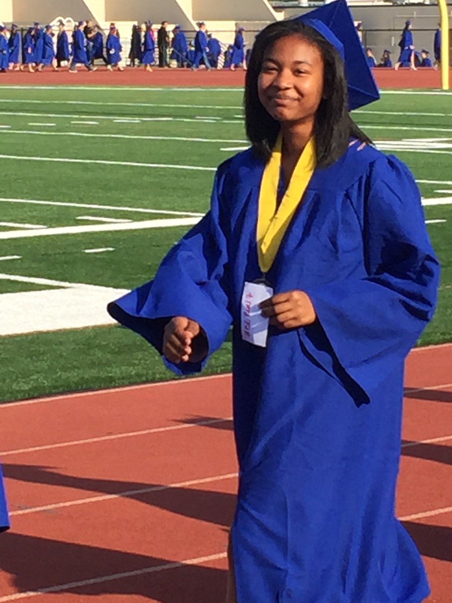 arielle crowe grad ceremony