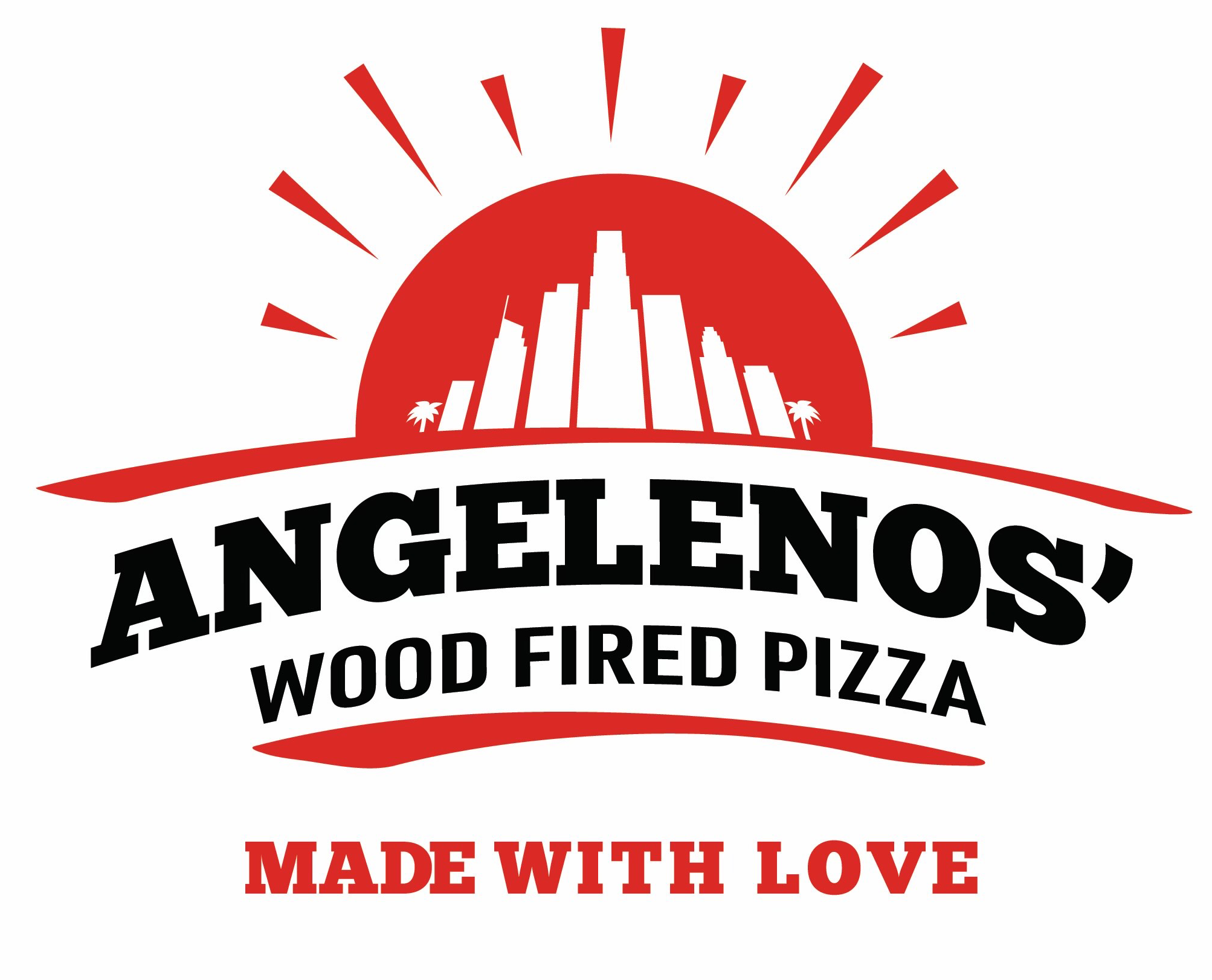 Angelenos Wood Fired Pizza  Logo