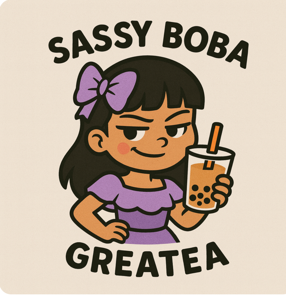 Sassy Boba Greatea Logo