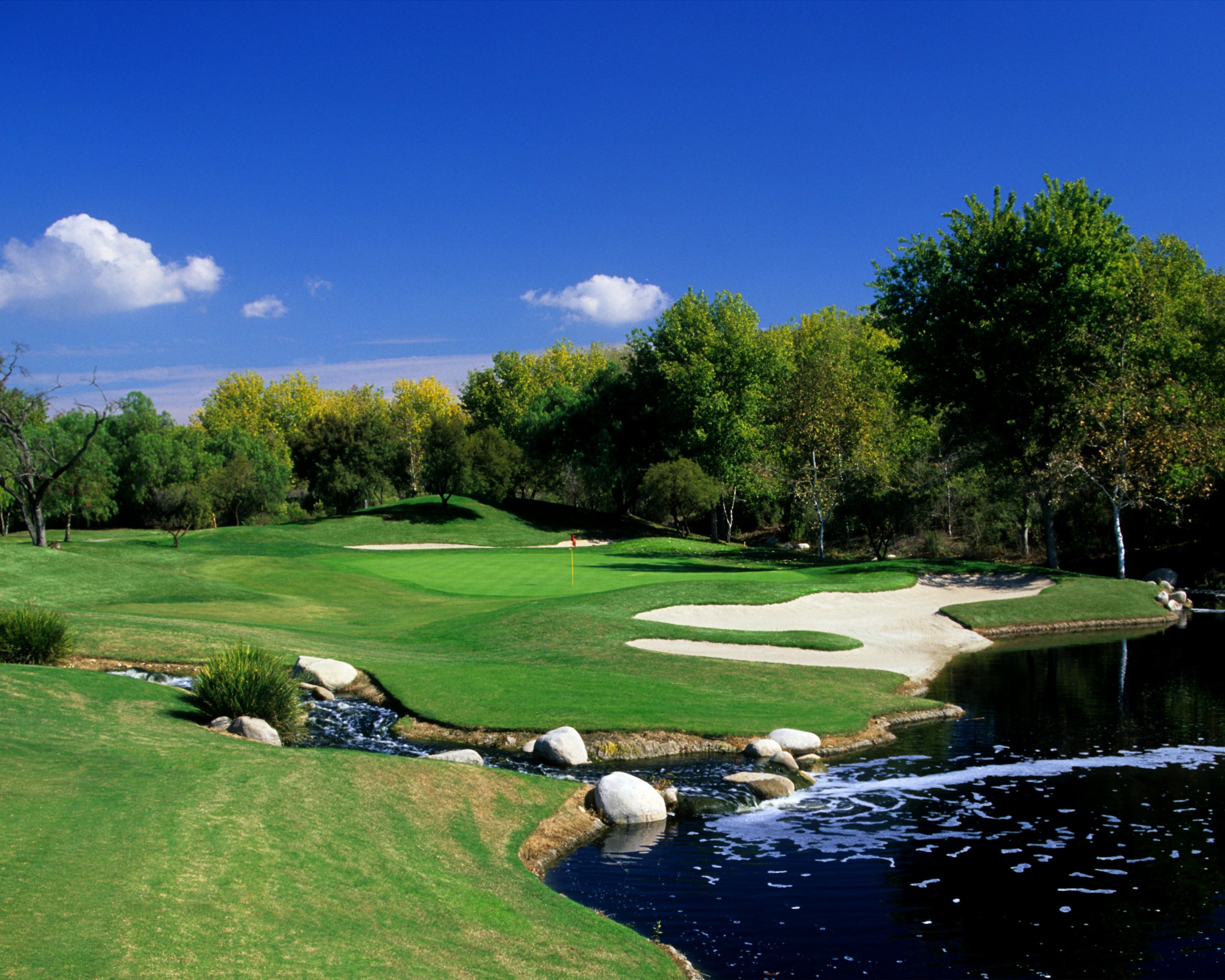 Coyote Hills Golf Course Pond view
