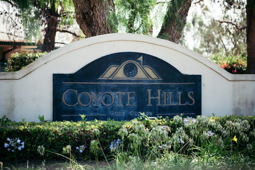 Coyote Hills Sign