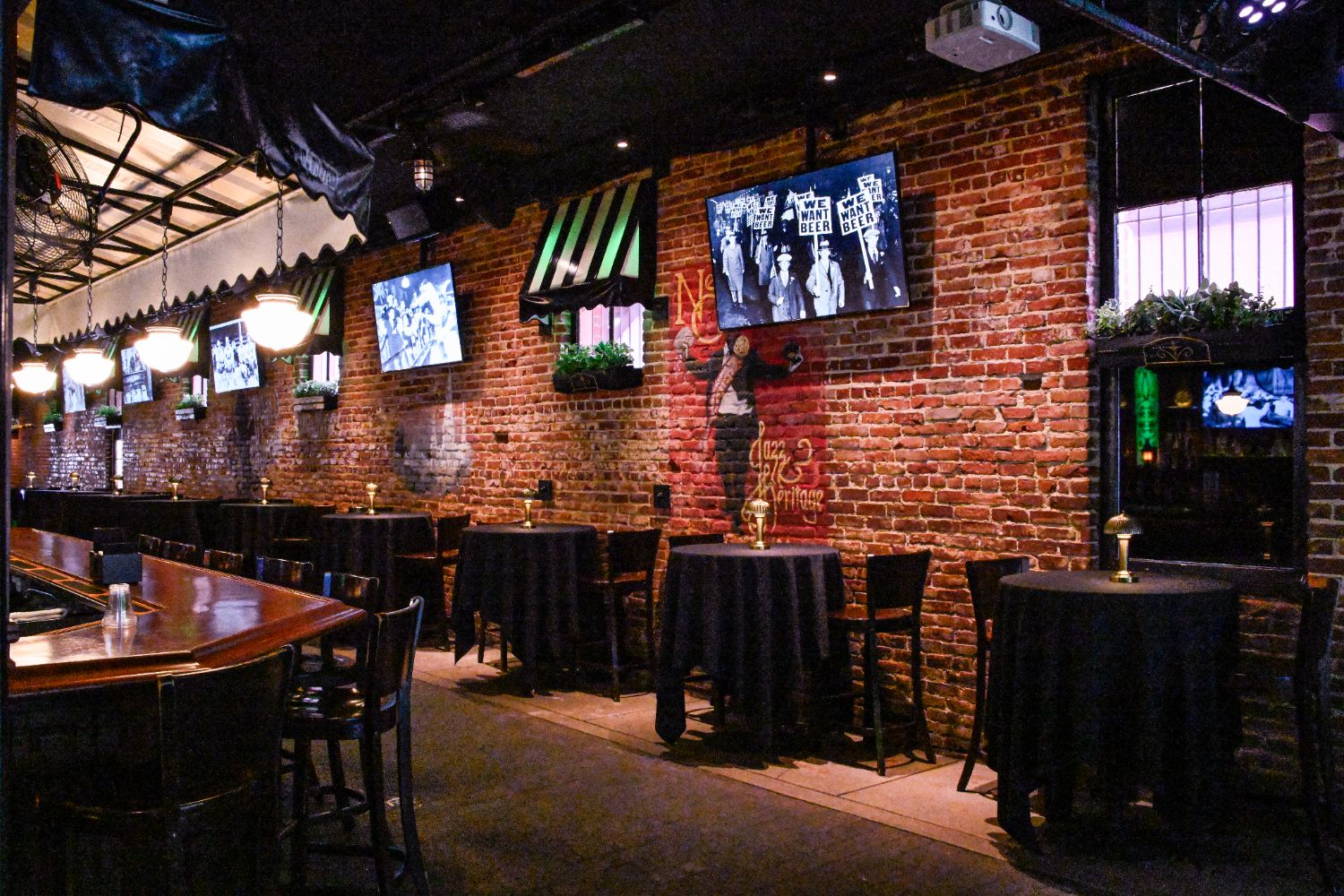 secondary inside view of tables inside the eliot