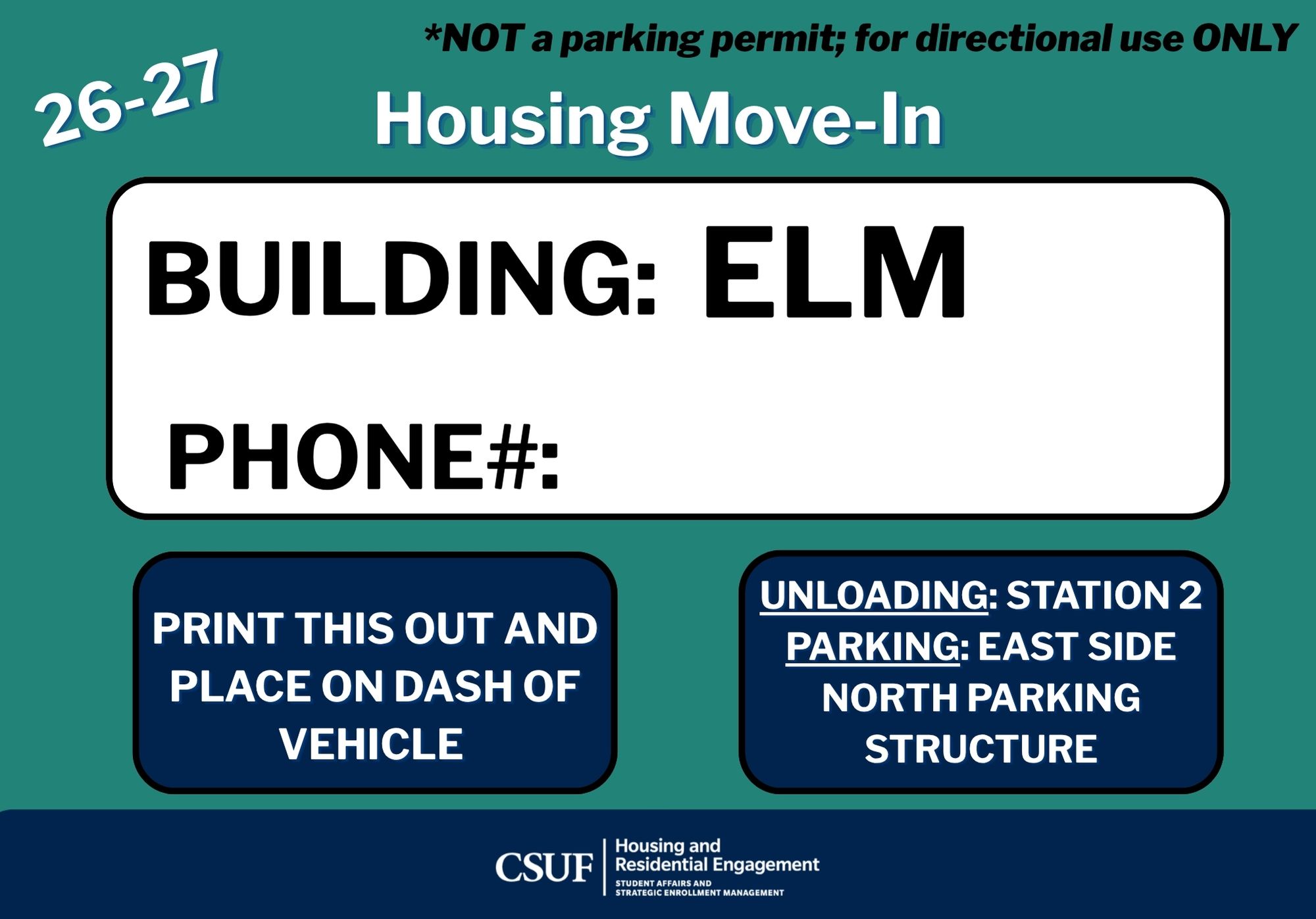 elm directional permit