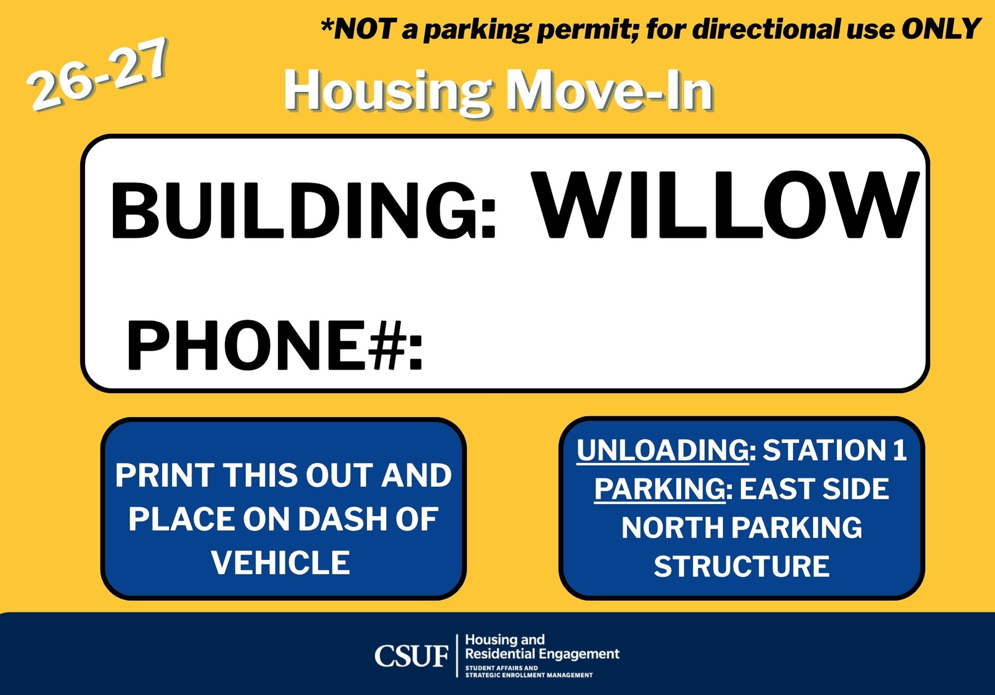 willow directional permit