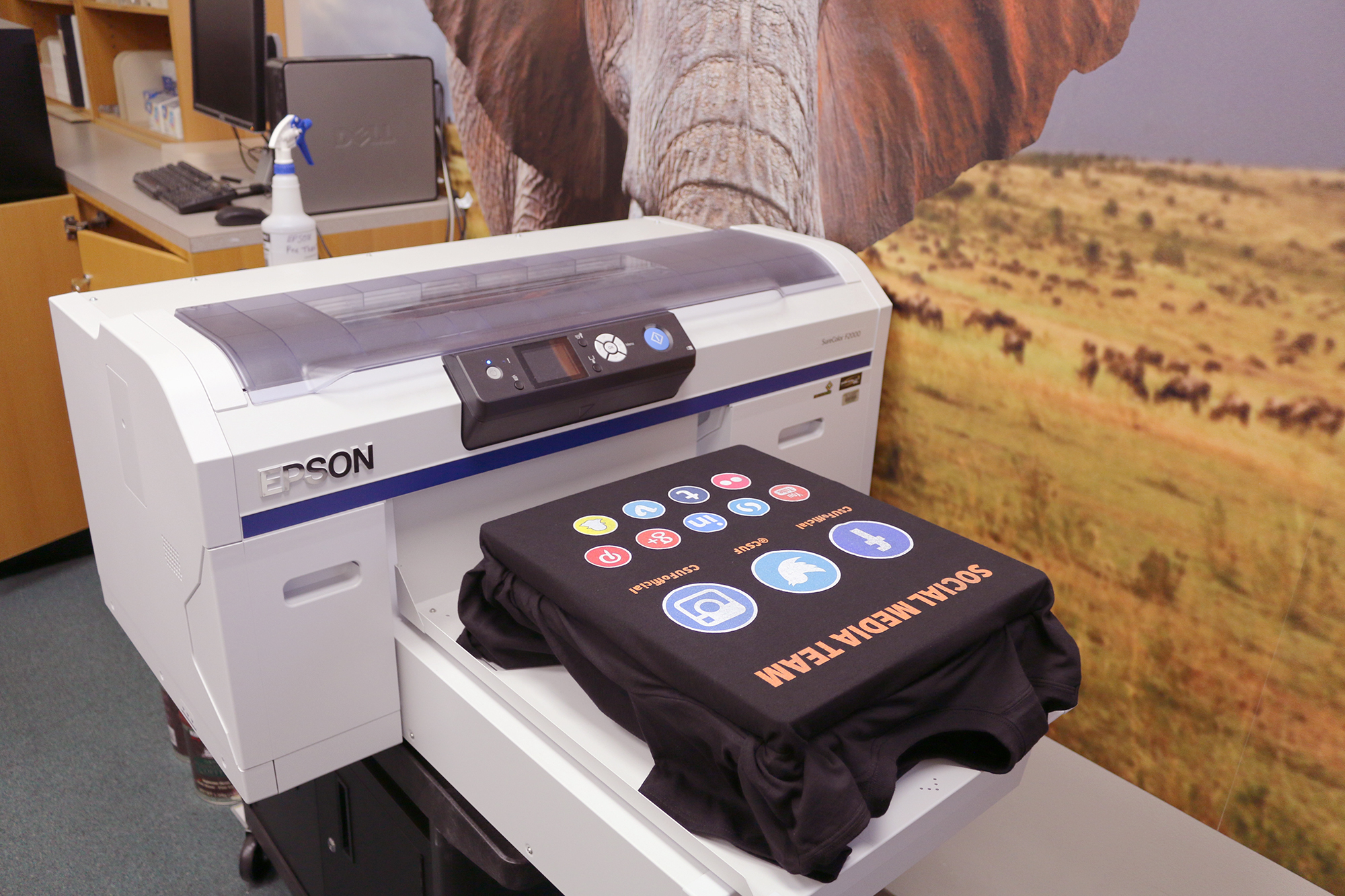 DPS can print many different types of projects including t-shirts