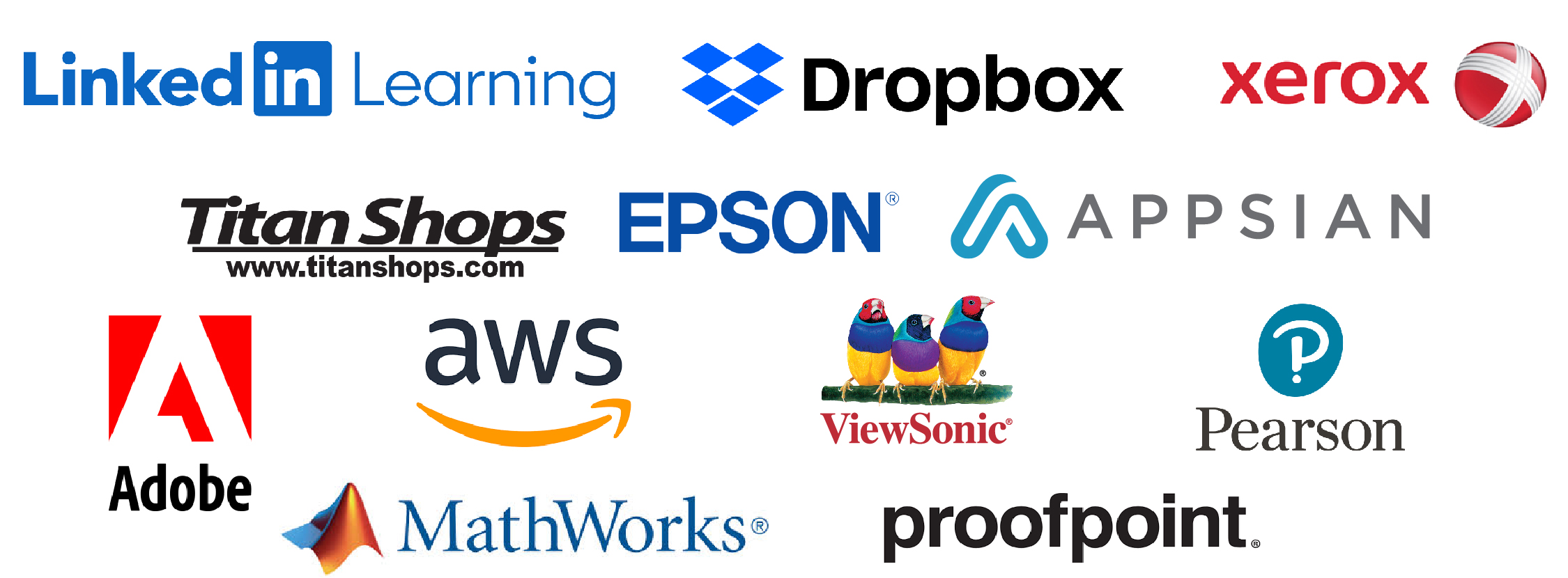 TechDay Partner Logos, see list below image