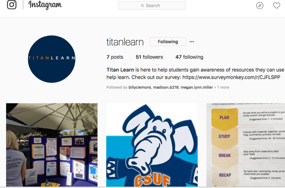 titanlearn instagram