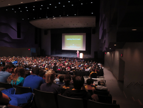 TED Talk crowd