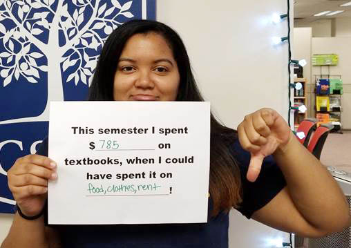 This semester I spent $785 on textbooks.