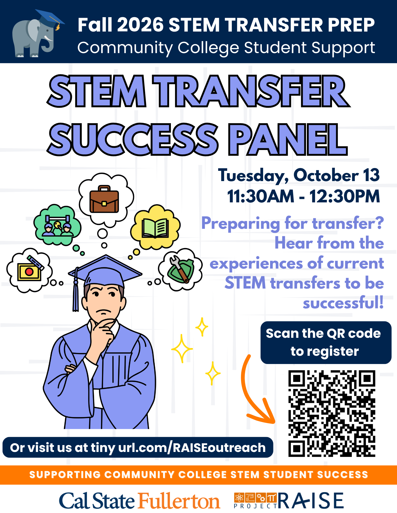 STEM Transfer Success Panel