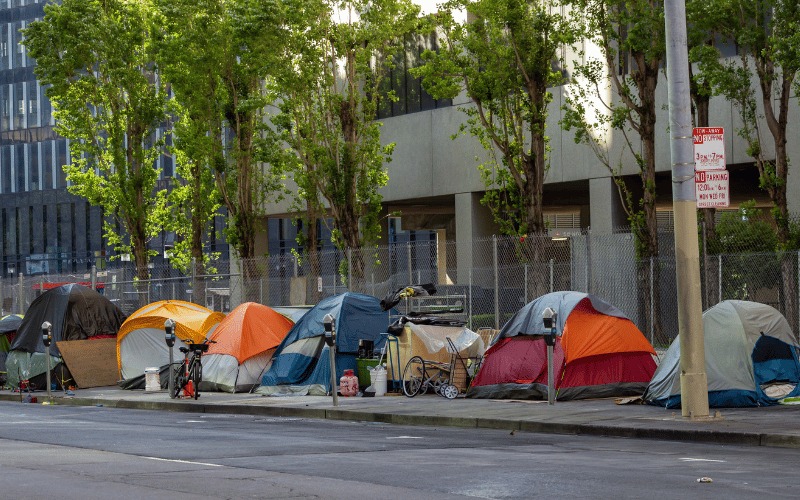 tent encampment