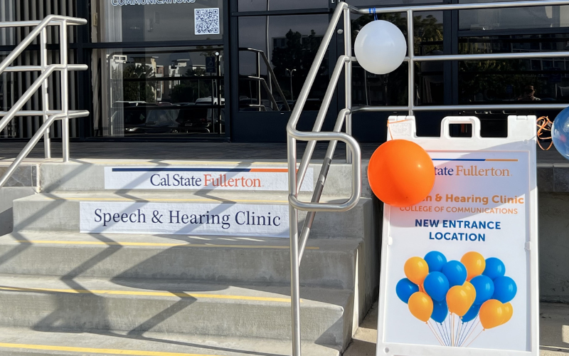 Speech and Hearing Clinic Entrance