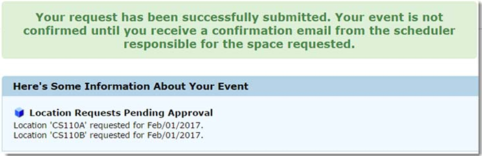 screen shot of submission prompt