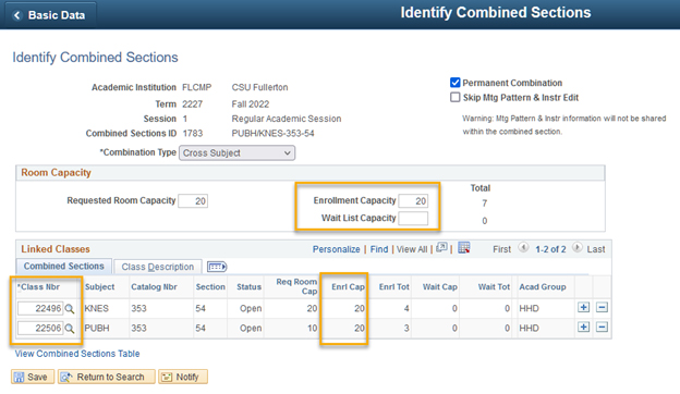 screen shot of pool enrollment setup