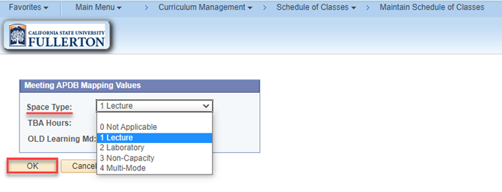 How to Make Schedule Changes in CMS | CSUF - Scheduling Office
