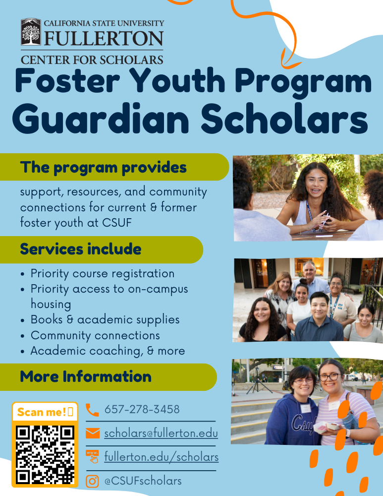 Foster Youth Program Flyer - Linked to accessable document