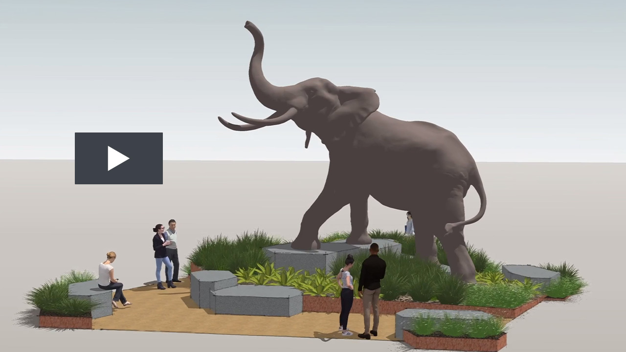 Watch the Titan Statue project video
