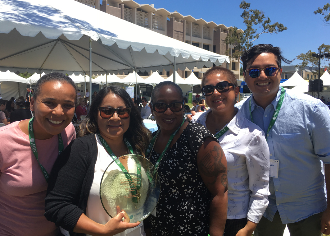 U-ACRE Fellows celebrate CHESC Best Practices in Academics Award