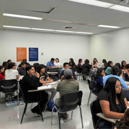 Students participating in Upward Bound's 2026 Summer Program.