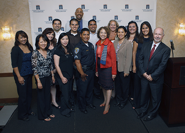 CSUF Staff, Faculty, and President